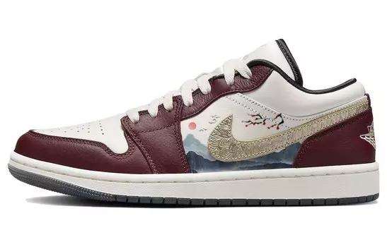 Jordan Air Jordan 1 винтажные баскетбольные кроссовки женские, Red