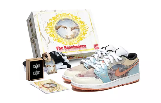 Jordan Air Jordan 1 винтажные баскетбольные кроссовки женские