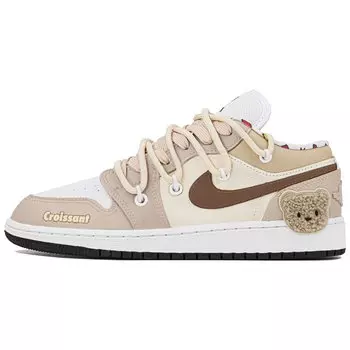 Jordan Air Jordan 1 винтажные баскетбольные кроссовки женские, White