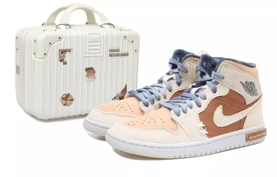 Jordan Air Jordan 1 винтажные баскетбольные кроссовки женские