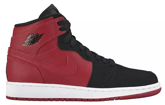 Кроссовки Jordan 1 Retro High Red Black BG