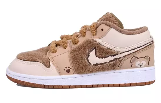 Jordan Air Jordan 1 винтажные баскетбольные кроссовки женские, Brown