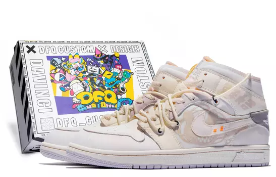 Jordan Air Jordan 1 винтажные баскетбольные кроссовки женские, Light Gray