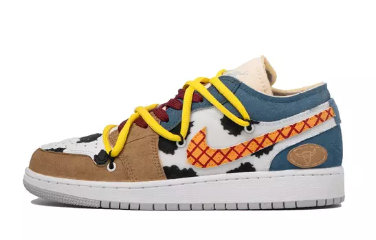 Jordan Air Jordan 1 винтажные баскетбольные кроссовки женские, Light Blue