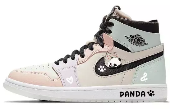 Jordan Air Jordan 1 винтажные баскетбольные кроссовки женские, Pink