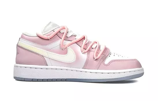 Jordan Air Jordan 1 винтажные баскетбольные кроссовки женские, Chalk White