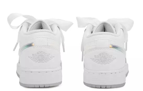 Jordan Air Jordan 1 винтажные баскетбольные кроссовки женские, White