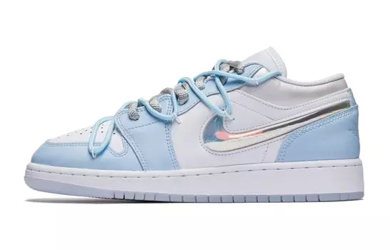 Jordan Air Jordan 1 винтажные баскетбольные кроссовки женские, Sky Blue
