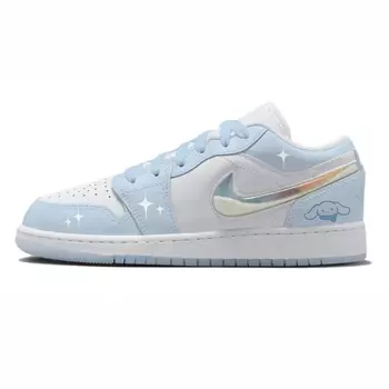 Jordan Air Jordan 1 винтажные баскетбольные кроссовки женские, Light Blue