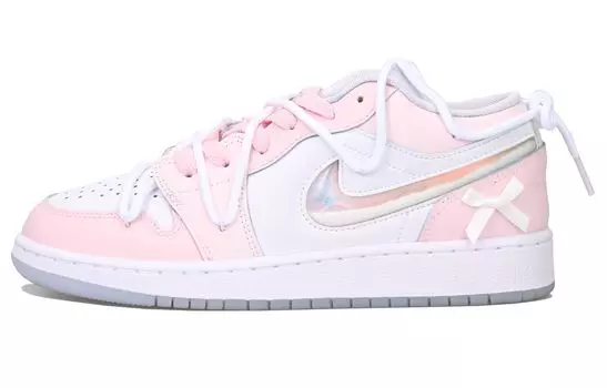 Jordan Air Jordan 1 винтажные баскетбольные кроссовки женские, Lotus