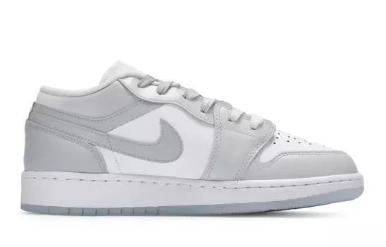 Jordan Air Jordan 1 винтажные баскетбольные кроссовки женские, White/Gray