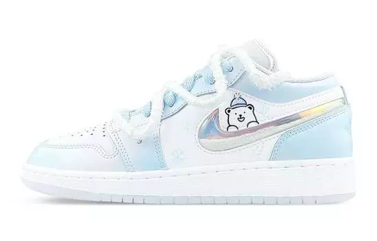 Jordan Air Jordan 1 винтажные баскетбольные кроссовки женские, White