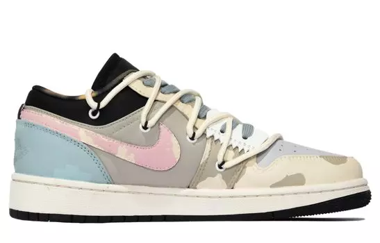 Jordan Air Jordan 1 винтажные баскетбольные кроссовки женские, Light Gray