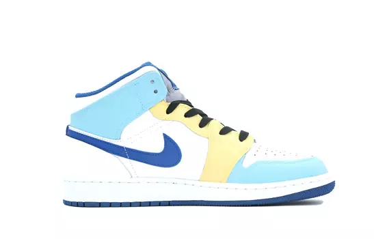 Jordan Air Jordan 1 винтажные баскетбольные кроссовки женские, Blue