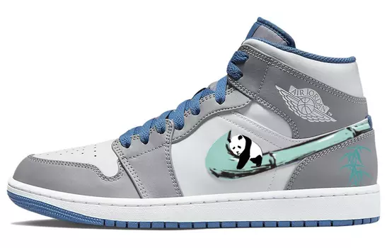 Jordan Air Jordan 1 винтажные баскетбольные кроссовки женские, Gray