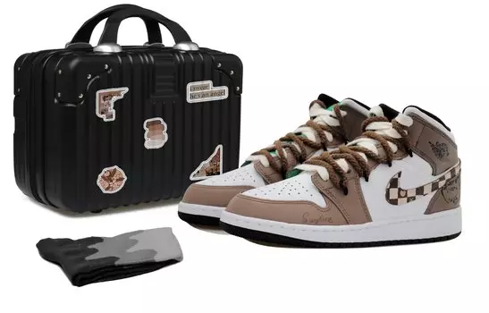 Jordan Air Jordan 1 винтажные баскетбольные кроссовки женские