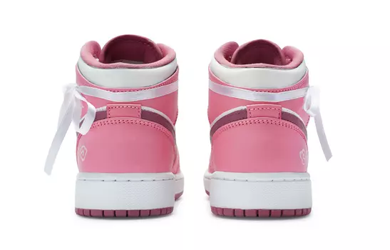Jordan Air Jordan 1 винтажные баскетбольные кроссовки женские, Chalk White