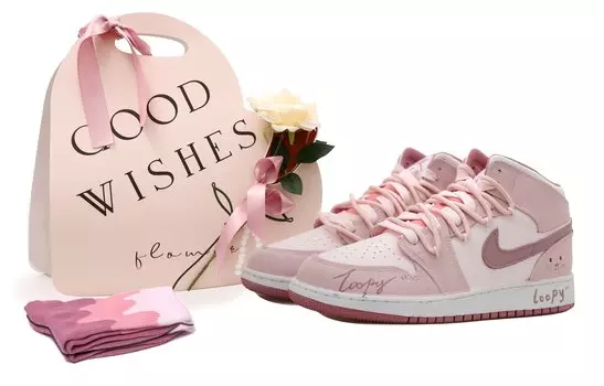 Jordan Air Jordan 1 винтажные баскетбольные кроссовки женские, Vivid Gradient
