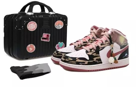 Jordan Air Jordan 1 винтажные баскетбольные кроссовки женские