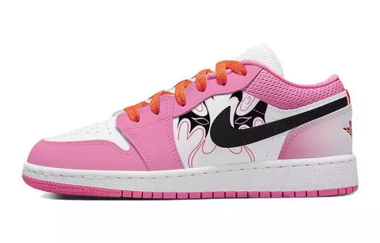 Jordan Air Jordan 1 винтажные баскетбольные кроссовки женские, Pink