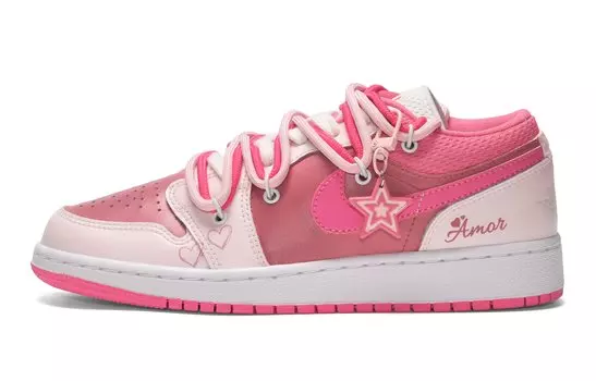 Jordan Air Jordan 1 винтажные баскетбольные кроссовки женские, Chalk White