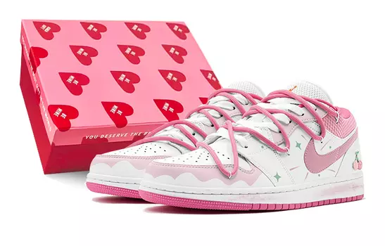 Jordan Air Jordan 1 винтажные баскетбольные кроссовки женские, Pink