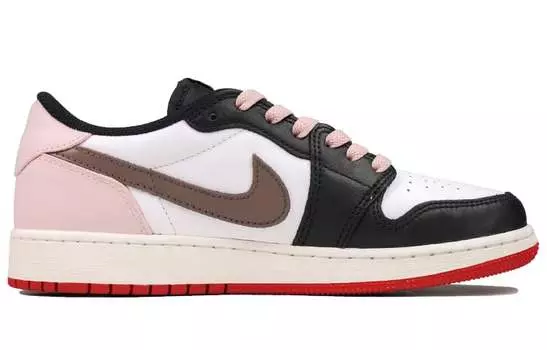 Кроссовки Air Jordan 1 Vintage Basketball Shoes Women's Low-Top Black