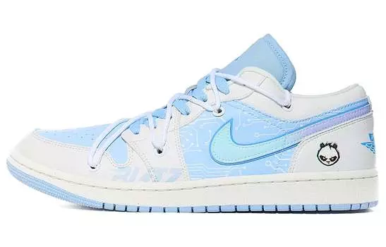 Jordan Air Jordan 1 винтажные баскетбольные кроссовки женские, Sky Blue