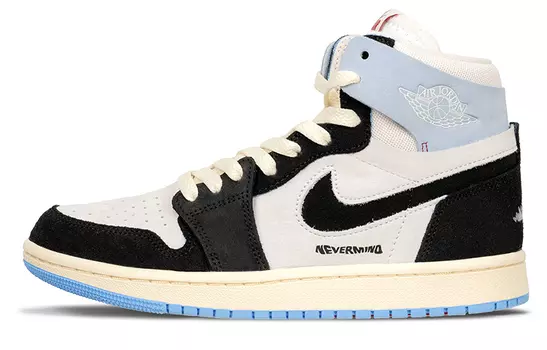 Кроссовки Air Jordan 1 Vintage Basketball Shoes Women's High-Top White