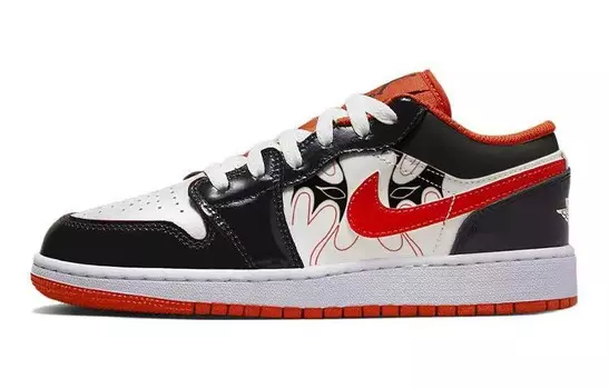 Jordan Air Jordan 1 винтажные баскетбольные кроссовки женские, Black