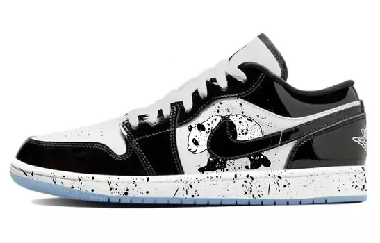 Jordan Air Jordan 1 винтажные баскетбольные кроссовки женские, Black