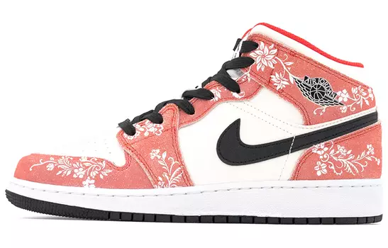 Jordan Air Jordan 1 винтажные баскетбольные кроссовки женские, Pink