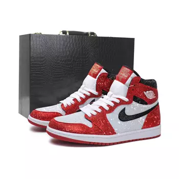 Jordan Air Jordan 1 винтажные баскетбольные кроссовки женские, Red