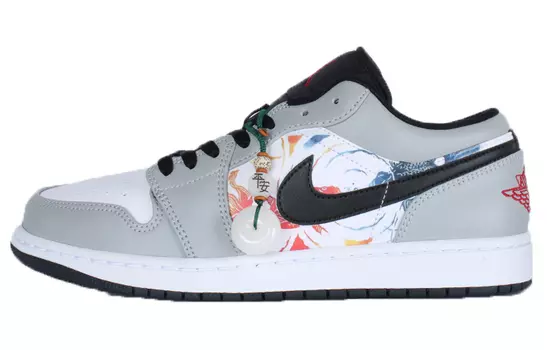Jordan Air Jordan 1 винтажные баскетбольные кроссовки мужские, Light Gray