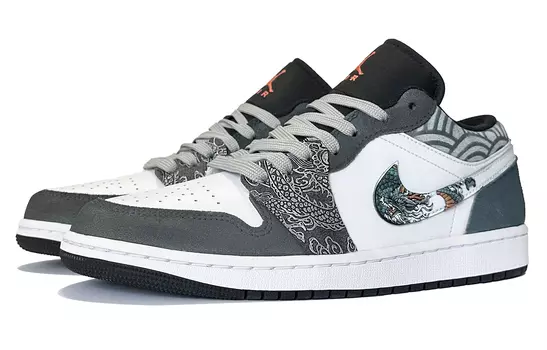 Jordan Air Jordan 1 винтажные баскетбольные кроссовки мужские, Gray