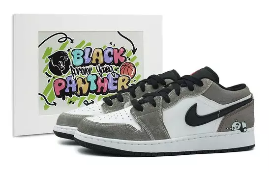 Jordan Air Jordan 1 винтажные баскетбольные кроссовки мужские, Gray