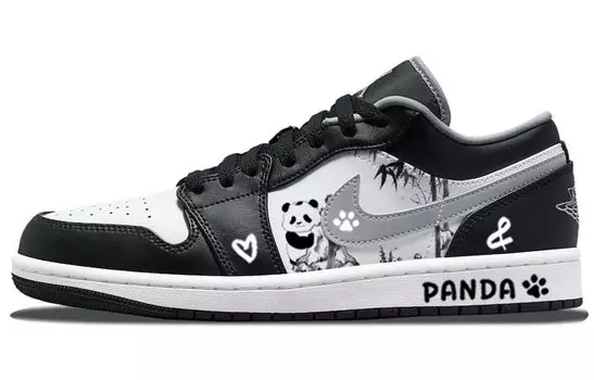 Jordan Air Jordan 1 винтажные баскетбольные кроссовки мужские, Black