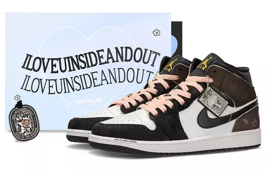 Кроссовки Vintage Jordan Air Jordan 1, черный