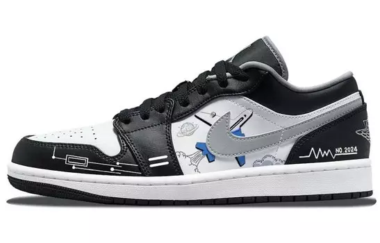 Jordan Air Jordan 1 винтажные баскетбольные кроссовки мужские, Black