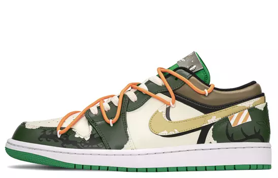 Jordan Air Jordan 1 винтажные баскетбольные кроссовки мужские, Dark Khaki