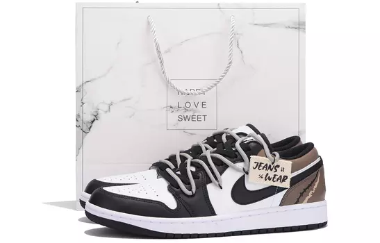 Jordan Air Jordan 1 винтажные баскетбольные кроссовки мужские, Brown