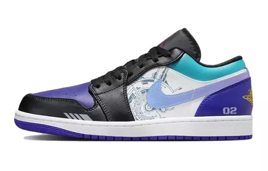 Jordan Air Jordan 1 винтажные баскетбольные кроссовки мужские, Blue