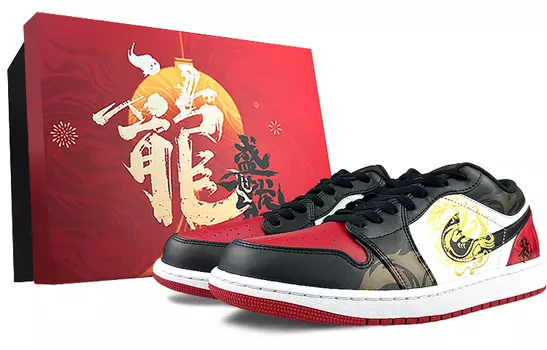 Кроссовки Vintage Jordan Air Jordan 1, красный/белый