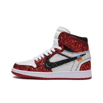 Jordan Air Jordan 1 винтажные баскетбольные кроссовки мужские, Red