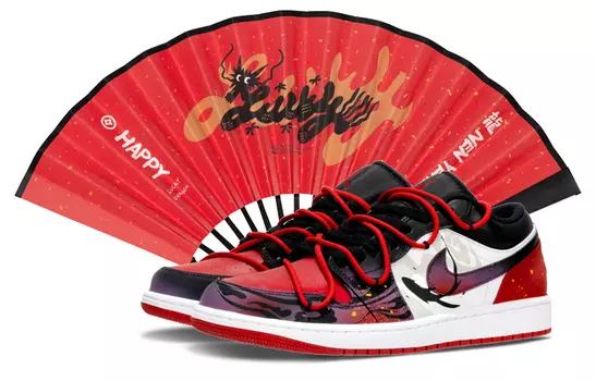 Jordan Air Jordan 1 винтажные баскетбольные кроссовки мужские, Red