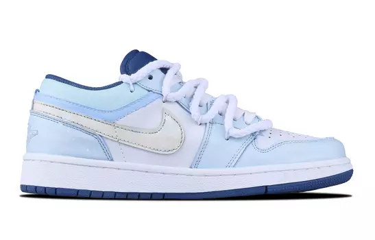 Jordan Air Jordan 1 винтажные баскетбольные кроссовки мужские, Light Blue
