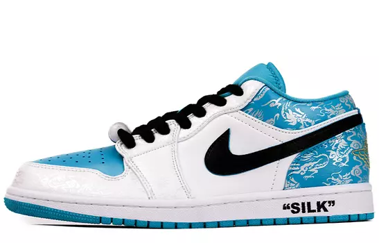 Jordan Air Jordan 1 винтажные баскетбольные кроссовки мужские, Light Blue