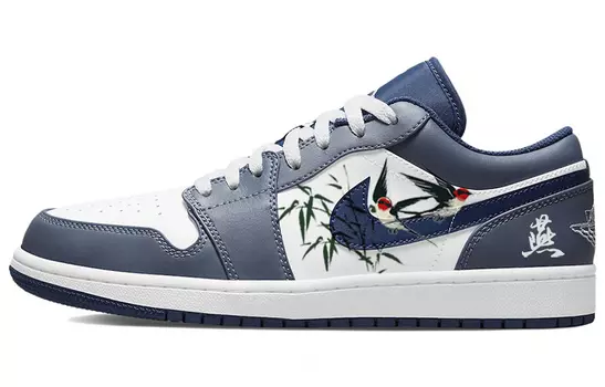 Jordan Air Jordan 1 винтажные баскетбольные кроссовки мужские, Blue