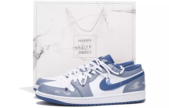 Jordan Air Jordan 1 винтажные баскетбольные кроссовки мужские, Blue