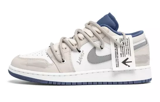 Jordan Air Jordan 1 винтажные баскетбольные кроссовки мужские, Gray